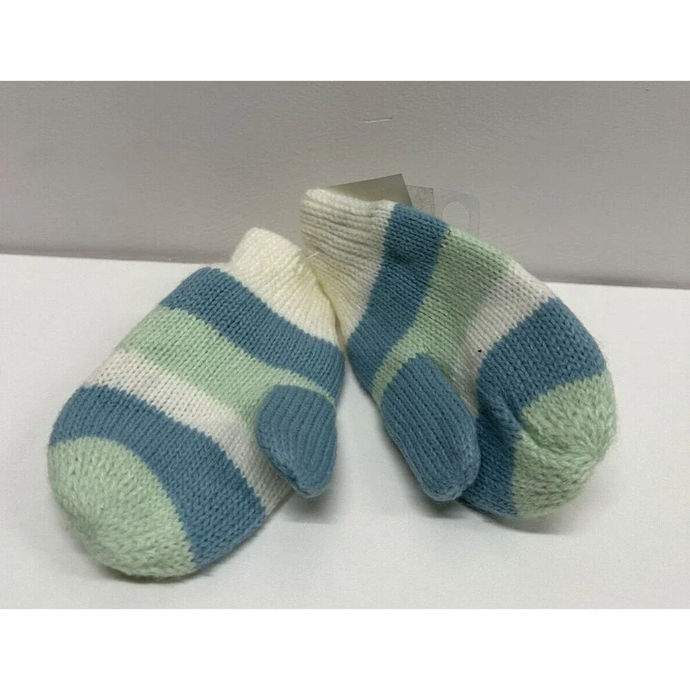 Nolan Glove Mittens Boys Girls Size 2-4 T striped multicolor
